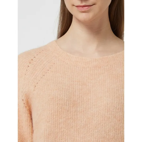 MOS MOSH Sweter z mieszanki wełny z alpaki model ‘Tammy’