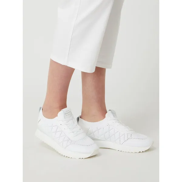 Gant Sneakersy z tkaniny i skóry model ‘Bevinda’