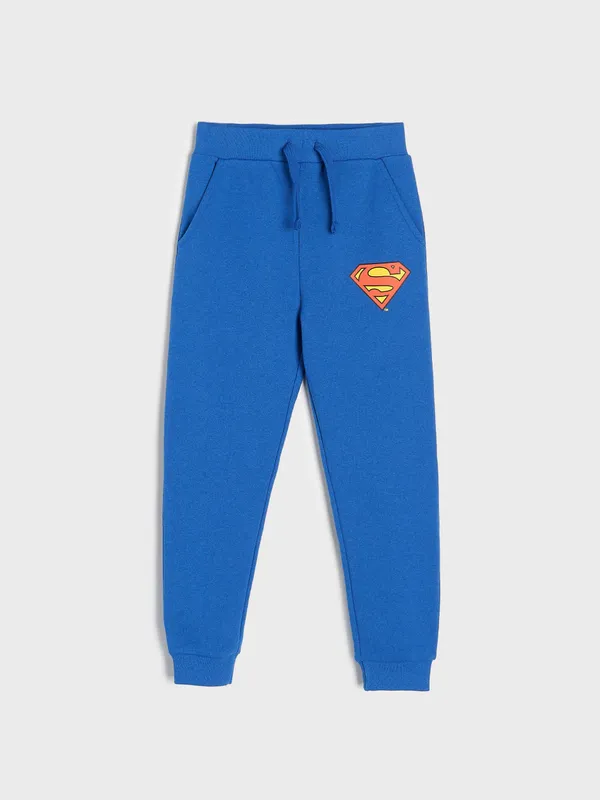 Spodnie dresowe jogger Superman - Niebieski