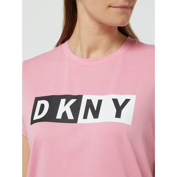 DKNY PERFORMANCE T-shirt z dodatkiem modalu