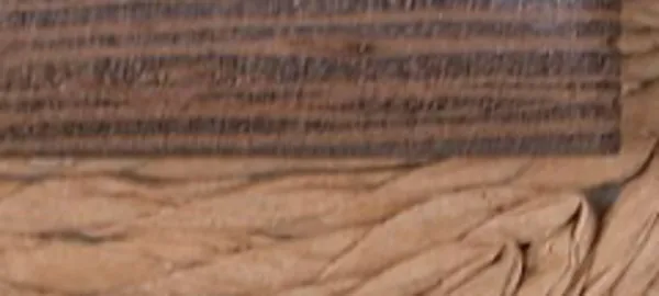 Plecione kolczyki z elementem drewna