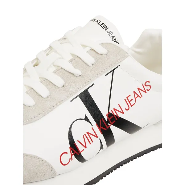 Calvin Klein Jeans Sneakersy z materiału skóropodobnego