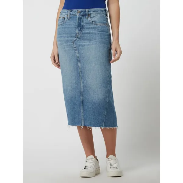 Polo Ralph Lauren Spódnica jeansowa z bawełny
