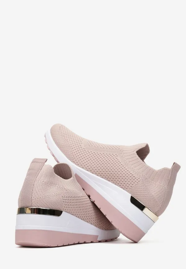 Różowe Sneakersy Mellasia