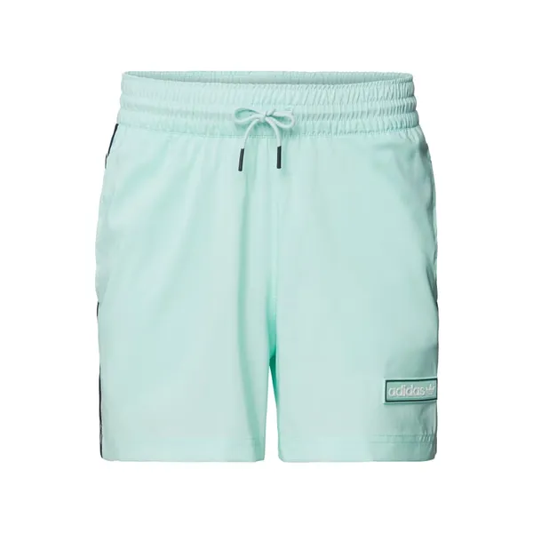 adidas Originals Spodnie kąpielowe z paskami w kontrastowym kolorze