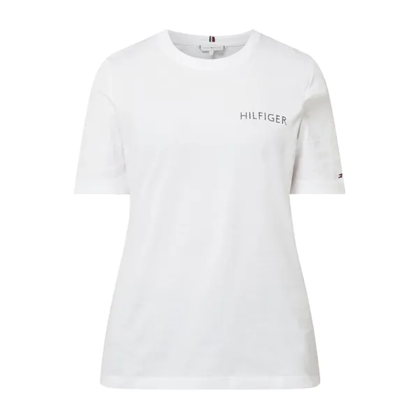 Tommy Hilfiger T-shirt o kroju regular fit z bawełny ekologicznej