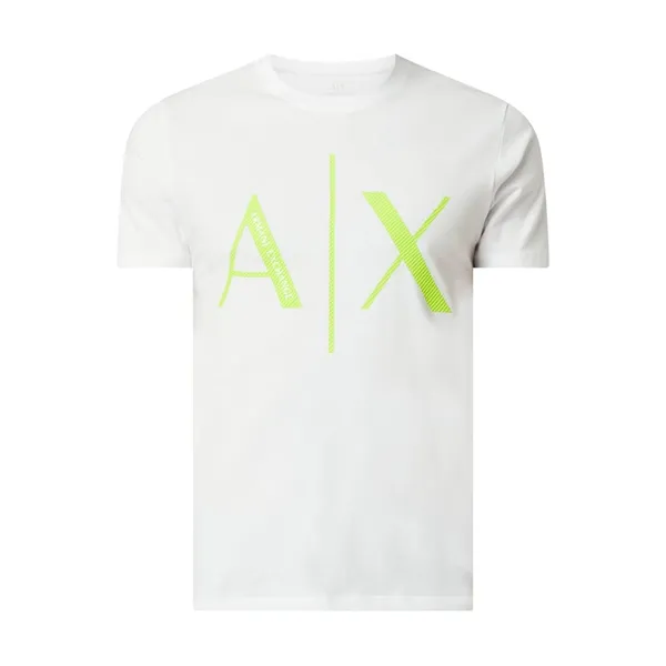 ARMANI EXCHANGE T-shirt o kroju slim fit z bawełny