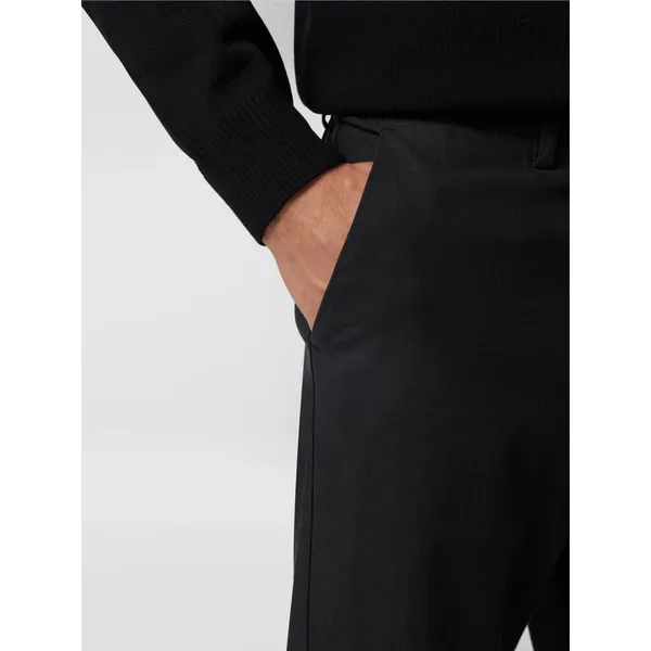 BOSS Spodnie do garnituru o kroju slim fit z dodatkiem streczu model ‘Kaito’