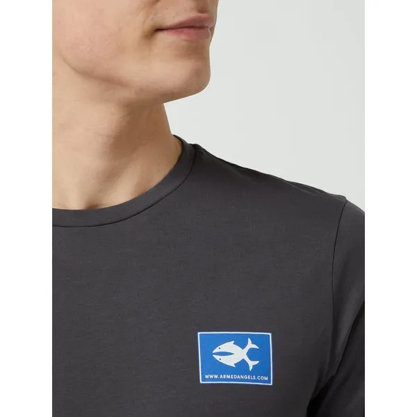 Armedangels T-shirt z bawełny ekologicznej model ‘Jaames’