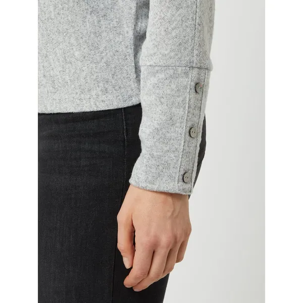 Opus Sweter z ukośnie skrojonymi rękawami model ‘Sevi’