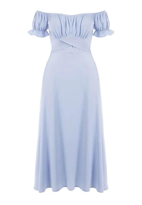 Niebieska Sukienka Amarhis