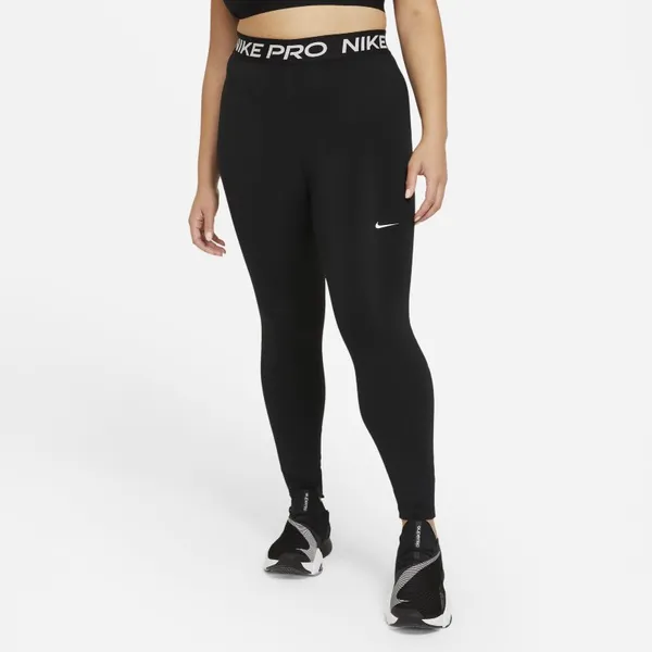 Legginsy damskie (duże rozmiary) Nike Pro 365 - Czerń