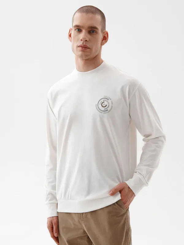 Bluza nierozpinana męska z logo top secret