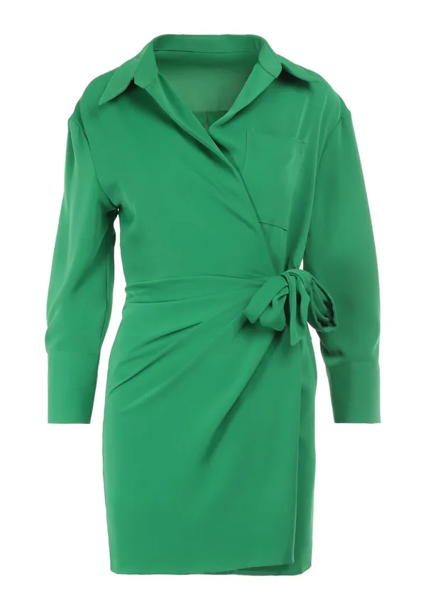 Zielona Sukienka Aedaste