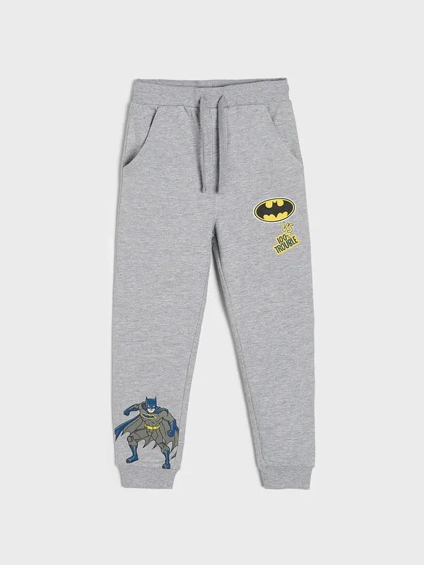 Spodnie dresowe jogger Batman - Szary