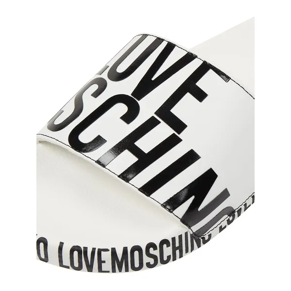 Love Moschino Klapki z logo