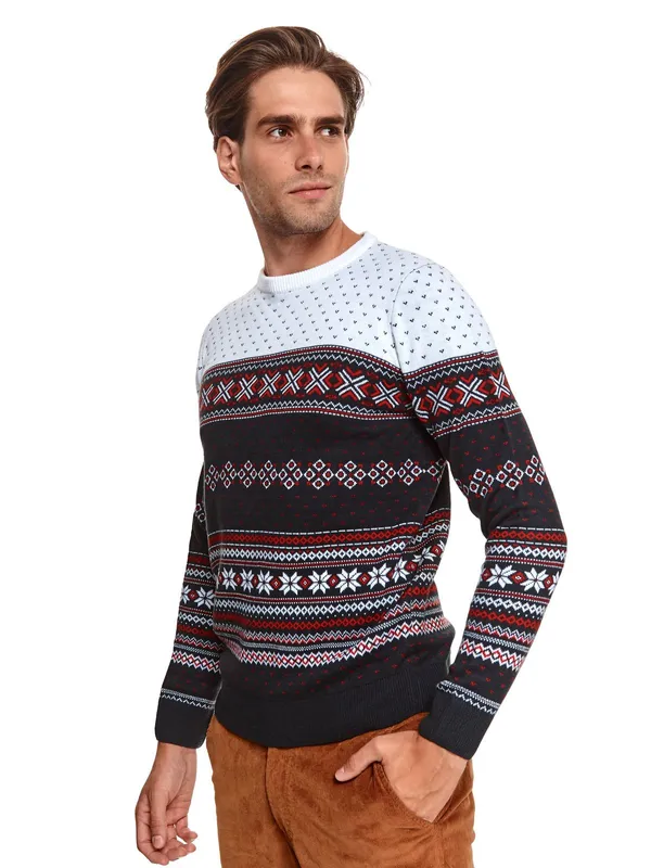 Sweter ze świątecznym motywem