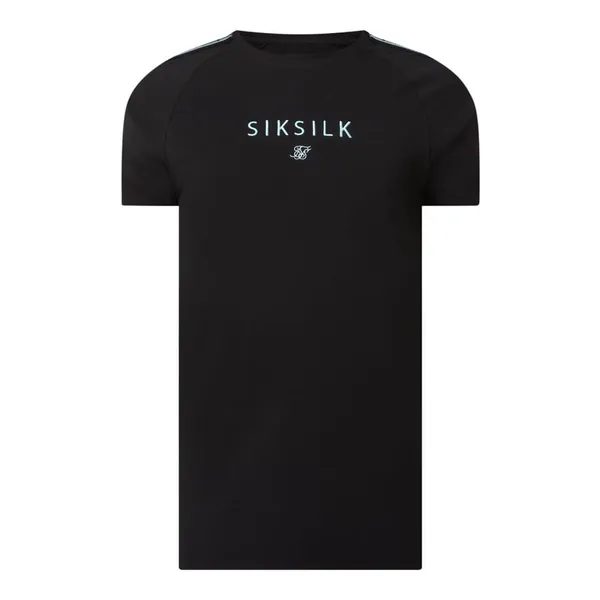 SIK SILK T-shirt z nadrukiem z logo