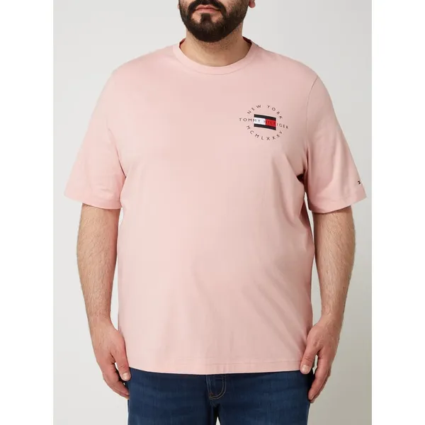 Tommy Hilfiger Big & Tall T-shirt PLUS SIZE z bawełny ekologicznej