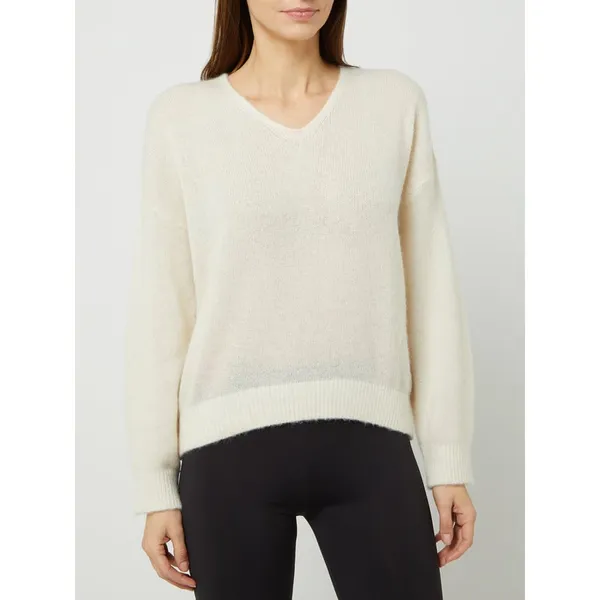 BOSS Casualwear Sweter z dodatkiem wełny model ‘Fillallon’