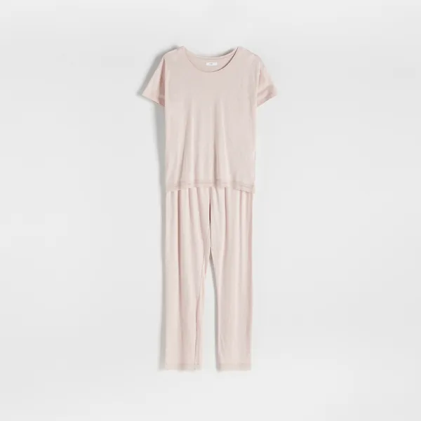 Dwuczęściowa piżama - Różowy
