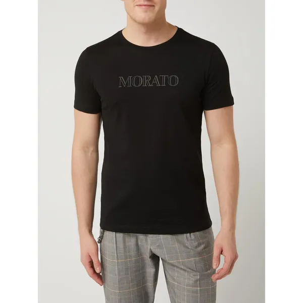 Antony Morato T-shirt z o kroju slim fit z nadrukiem z logo