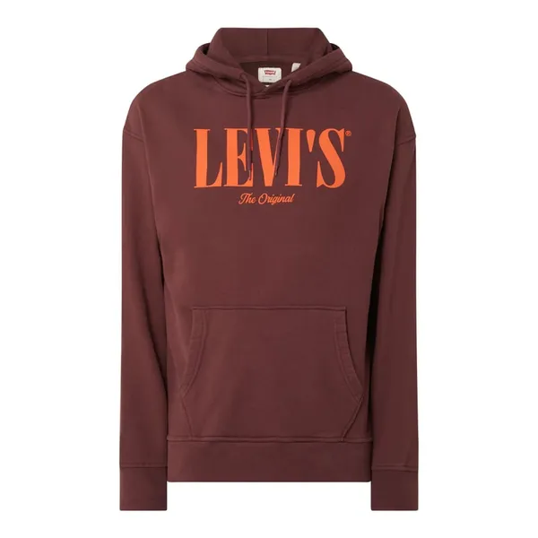 Levi's® Bluza z kapturem o kroju relaxed fit z nadrukiem z logo