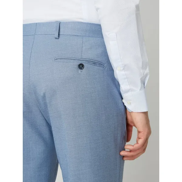 Selected Homme Spodnie do garnituru o kroju slim fit w kant model ‘Mylologan’