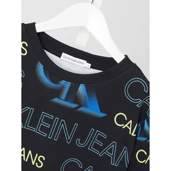 Calvin Klein Jeans Bluza z wzorem z logo
