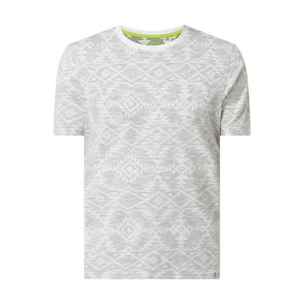 MCNEAL T-shirt z nadrukiem w stylu inside out model ‘Jango’
