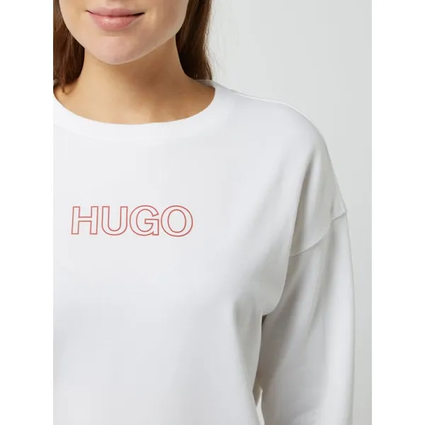 HUGO Bluza z bawełny model ‘Nakira’