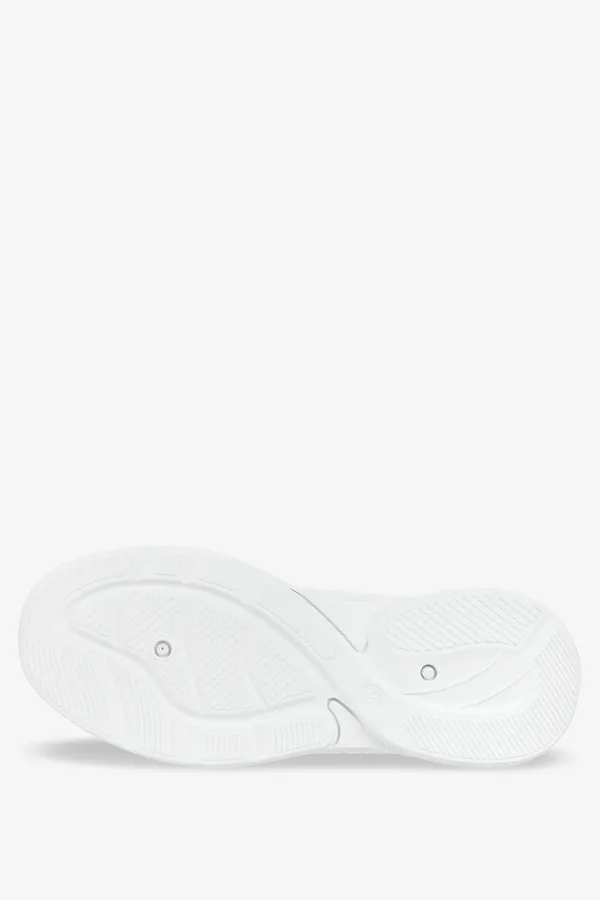 Białe sneakersy casu buty sportowe slip on 35-3-22-w