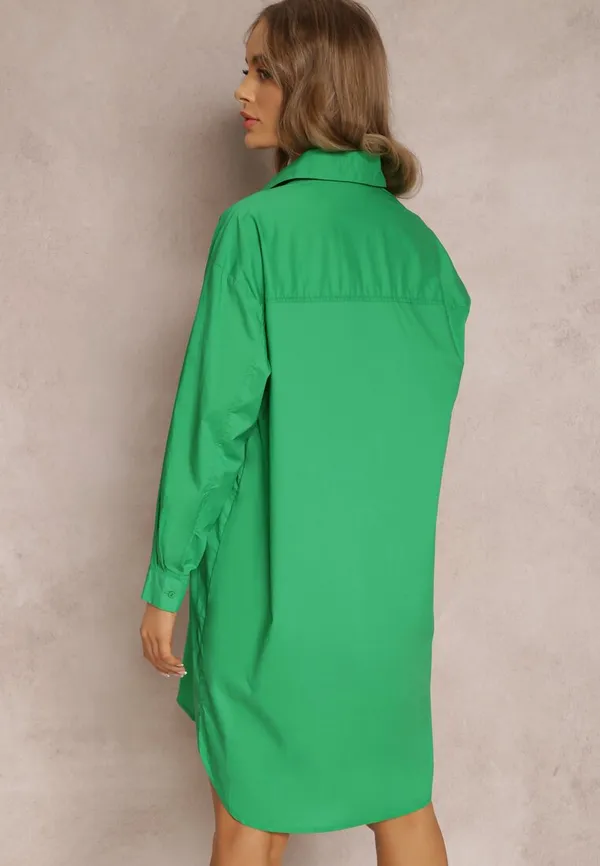 Zielona Sukienka Aikale