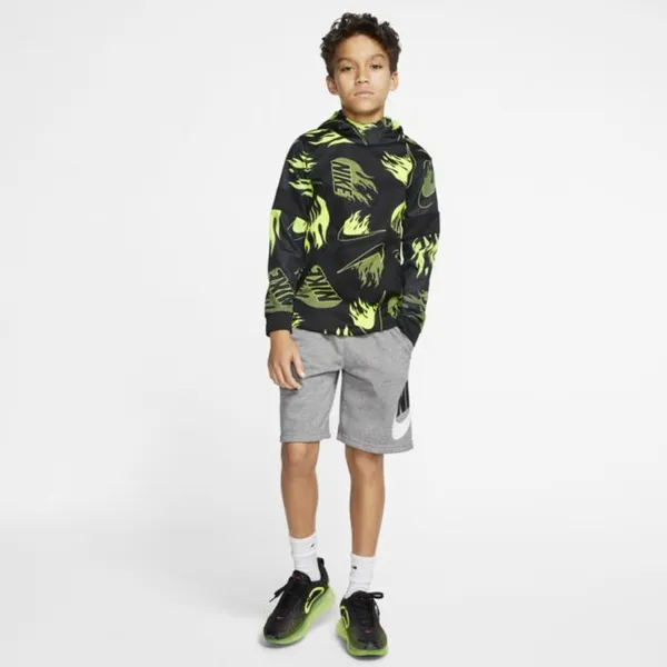 Spodenki dla dużych dzieci Nike Sportswear Club Fleece - Szary