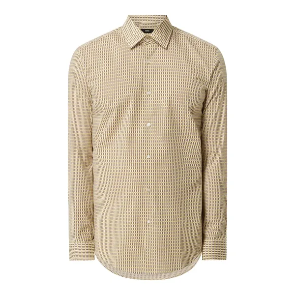 BOSS Koszula biznesowa o kroju slim fit z bawełny z model ‘Jango’