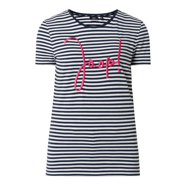JOOP! T-shirt ze wzorem w paski model ‘Tanelle’