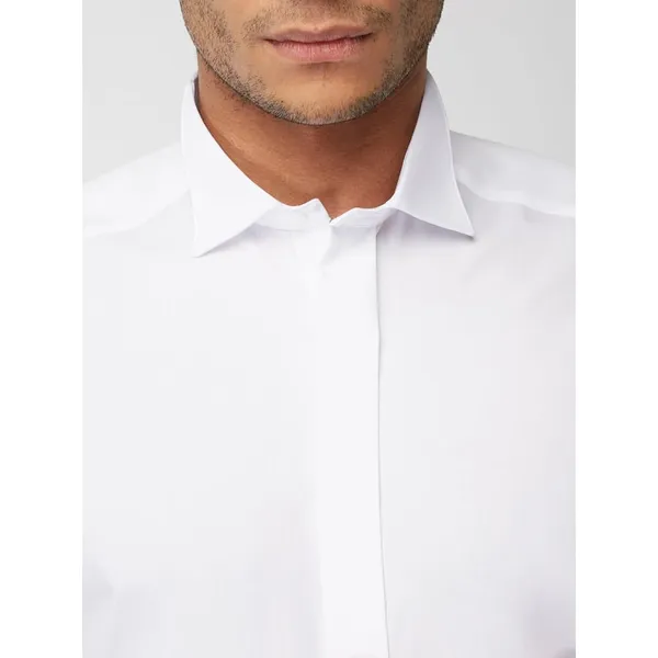 OLYMP Koszula smokingowa o kroju regular fit z bawełny