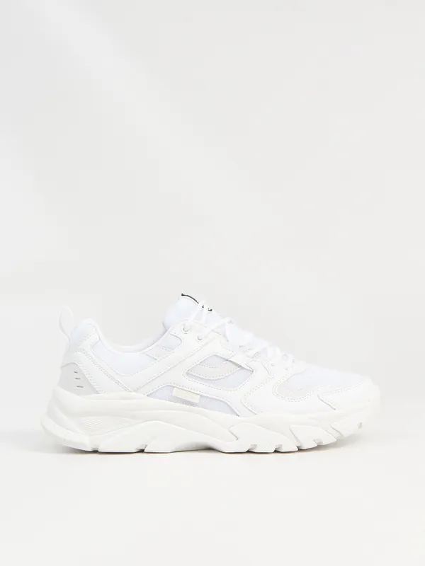 Sneakersy z efektem reflective - Biały