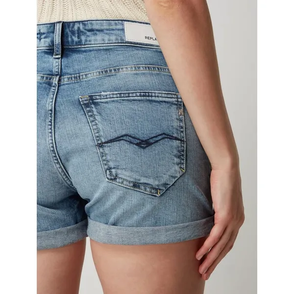 Replay Szorty jeansowe z dodatkiem streczu model ‘Anyta’