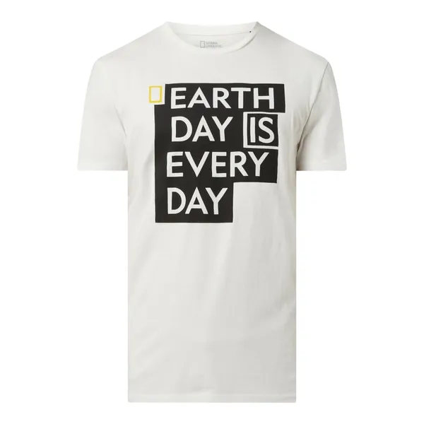 National Geographic T-shirt z nadrukiem