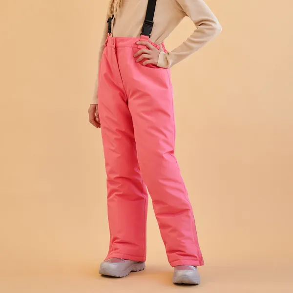 Spodnie narciarskie PREMIUM - Różowy