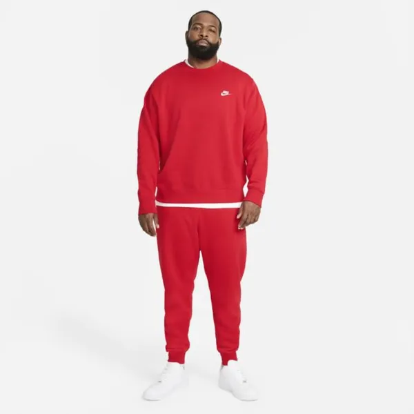 Bluza z dzianiny Nike Sportswear Club - Czerwony