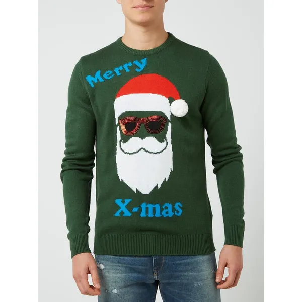 Montego Sweter z bożonarodzeniowym motywem