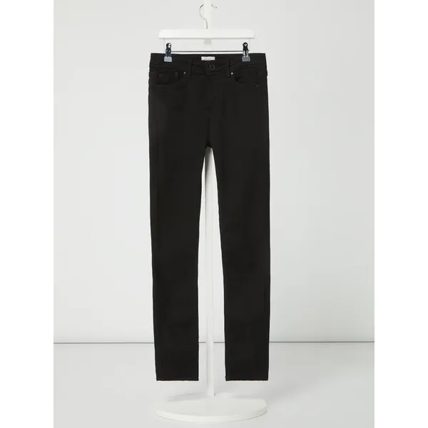 Pepe Jeans Jeansy z wysokim stanem o kroju skinny fit z dodatkiem streczu model ‘Pxlette’