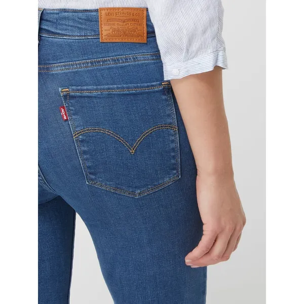 Levi's® Jeansy z wysokim stanem o kroju skinny fit z dodatkiem streczu model ‘721’