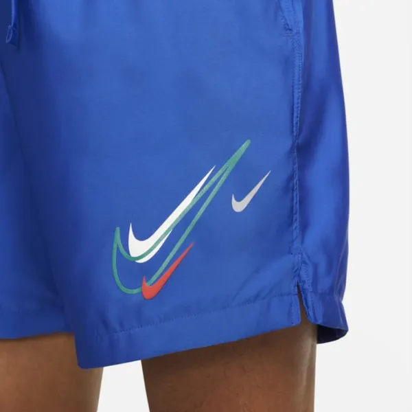 Męskie spodenki z tkaniny Nike Sportswear - Niebieski