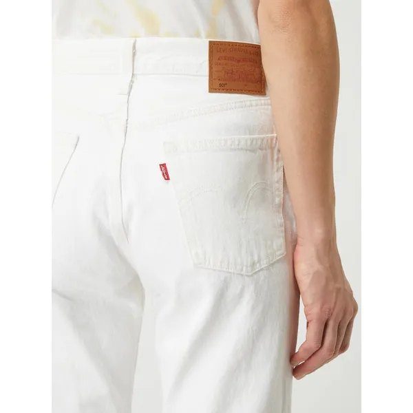 Levi's® Jeansy skrócone z bawełny model ‘501’ — ‘Water<Less™’