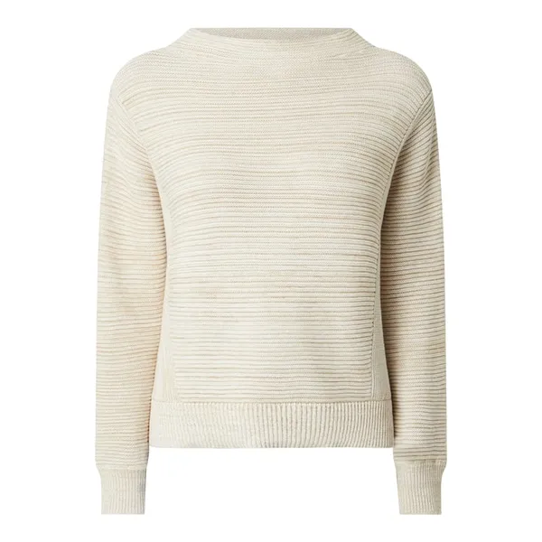 Opus Sweter z prążkowaną fakturą model ‘Pabone’