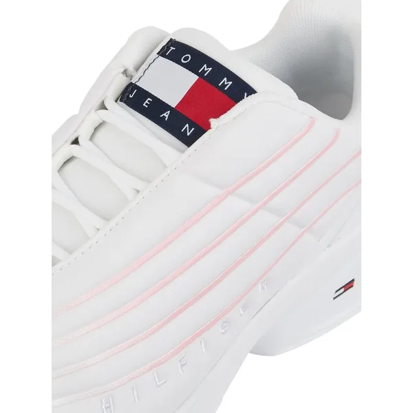 Tommy Jeans Sneakersy z detalami z logo model ‘Heritage’
