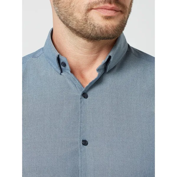 Pierre Cardin Koszula biznesowa o kroju slim fit z tkaniny natté – ‘Futureflex’